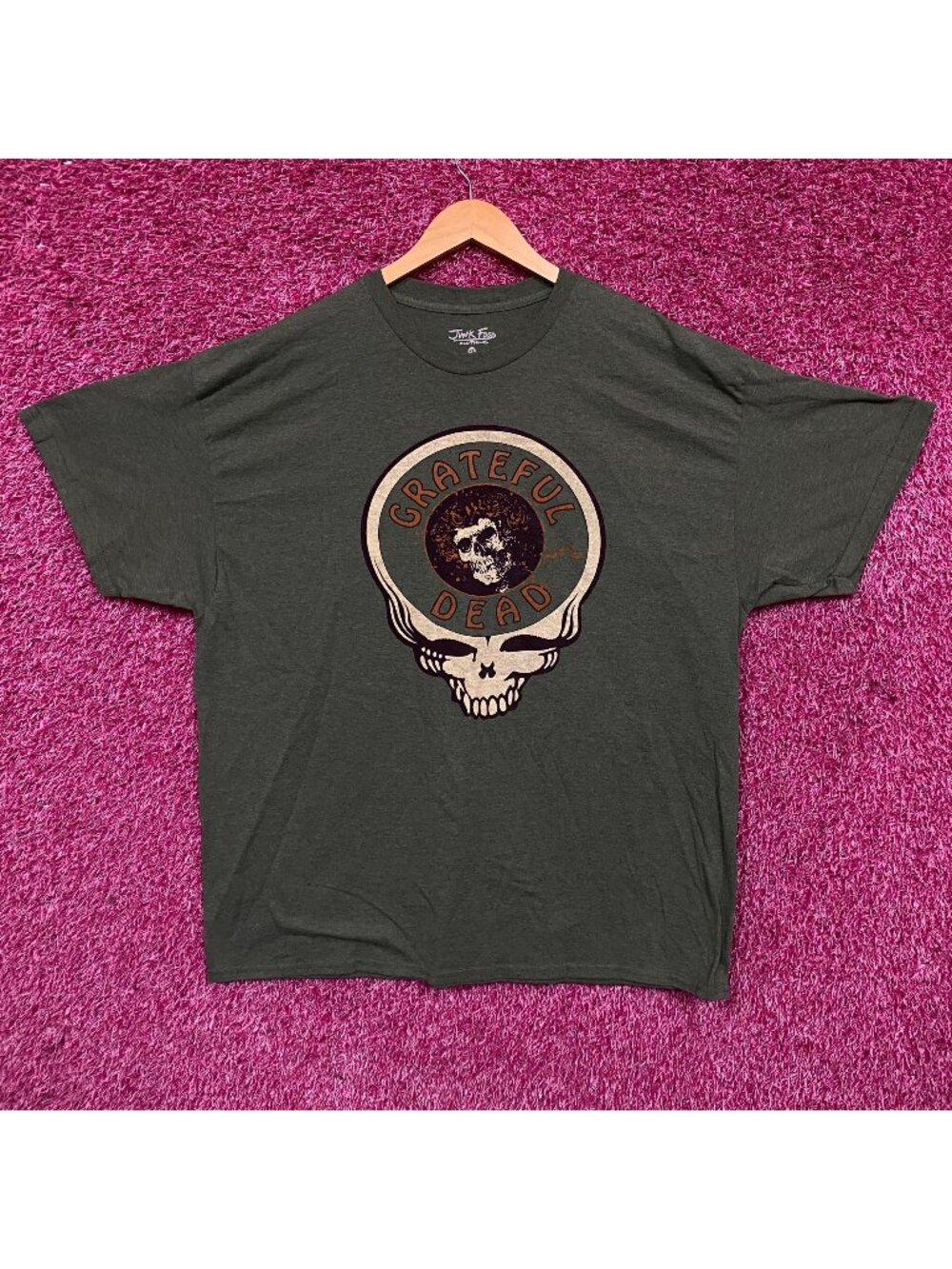 Junk Food Clothing Grateful Dead Space Your Face Rock Band T-Shirt XL